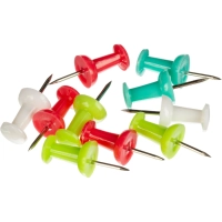 Кнопки Гвоздики Deli E0031 Essential l=23мм ассорти (упак.:100шт)