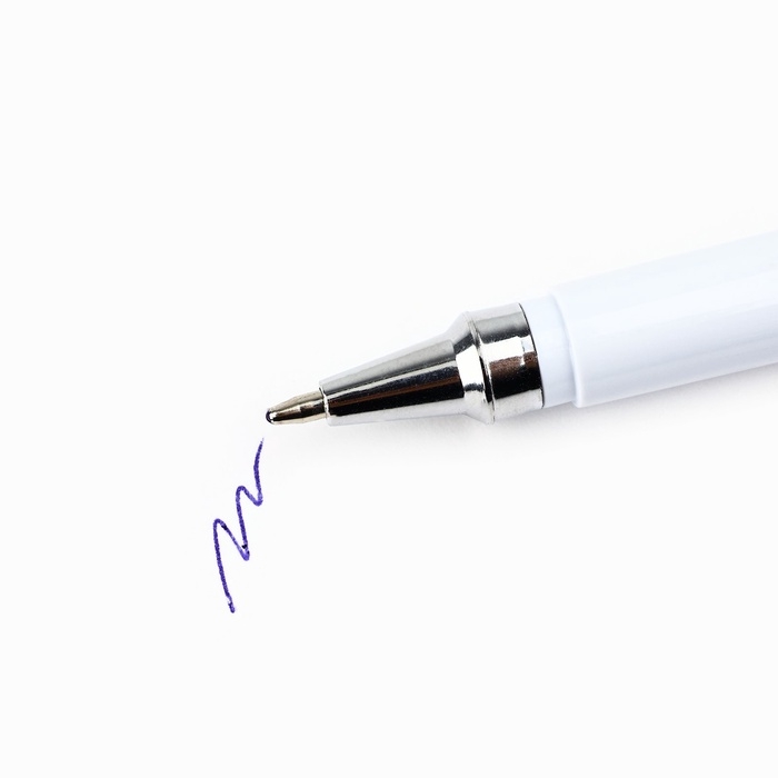 Ручка с колпачком Ручка с колпачком "Настоящий мужчина", пластик, синяя паста, 1.0 мм