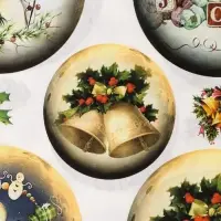 Декупажные карты 6 шт. &laquo;Новогодние шары&raquo;, 45 г/м&sup2;, А4