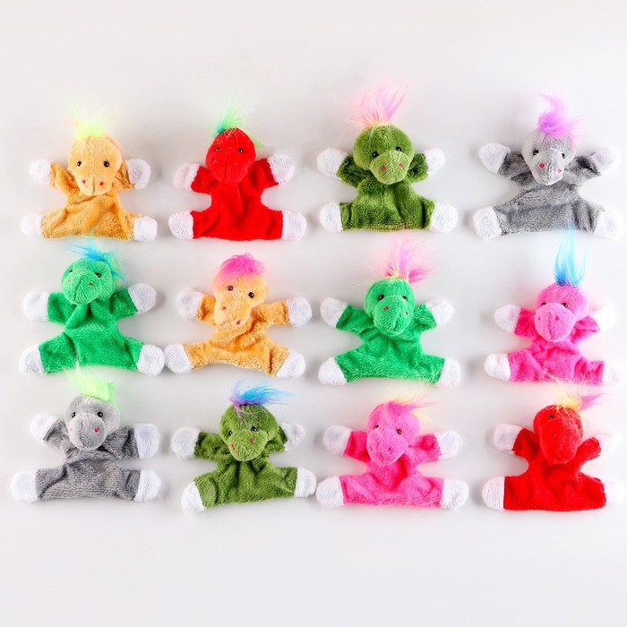 Мягкая игрушка-магнит «Дракончик», 8 см, цвет МИКС Мягкая игрушка-магнит «Дракончик», 8 см, цвет МИКС