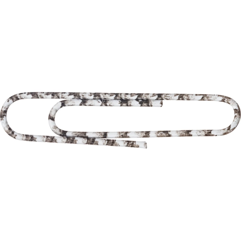 Скрепки Attache Зебра с полимерным покрытием,50 мм,разноцветные,50 шт/уп