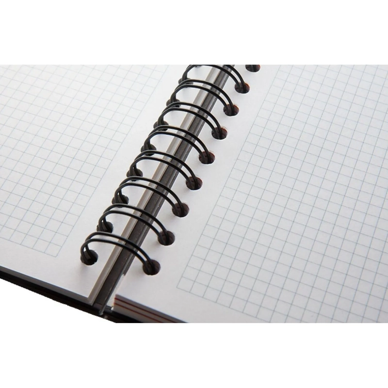 Бизнес-тетрадь Spring А5,120л, клетка, Mariner на спирали, 0018