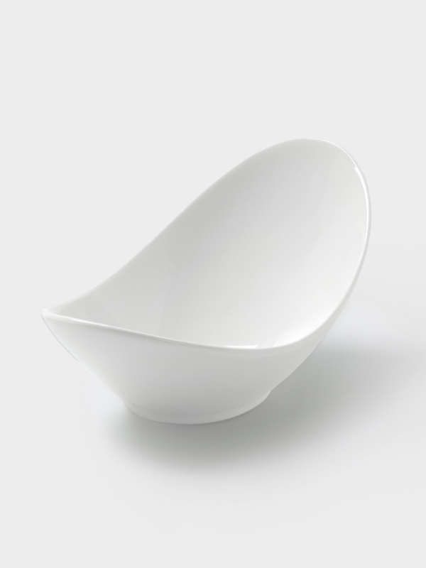 Салатник Hanna Knövell, 24.8×14.5×12 см, фарфор, белый Салатник Hanna Knövell, 24.8×14.5×12 см, фарфор, белый