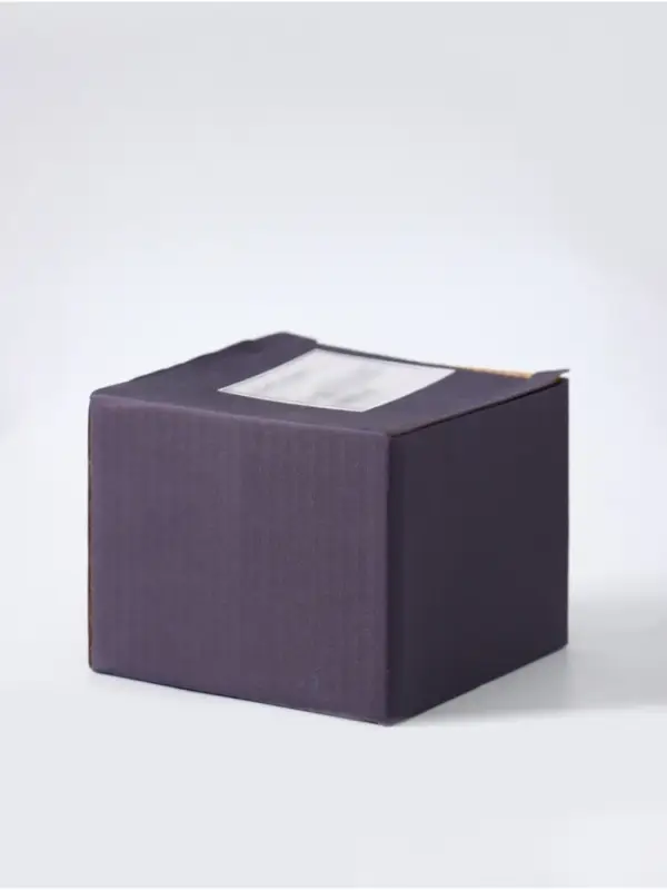 Шкатулка для украшений с крышкой &laquo;Кексик&raquo;, прозрачная, стекло, 8.2&times;8.2&times;8.5 см