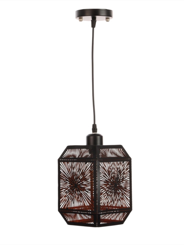 Светильник Светильник "Кэлшот" (Сияние) 1х40Вт Е27 черный 13х13х20+100см