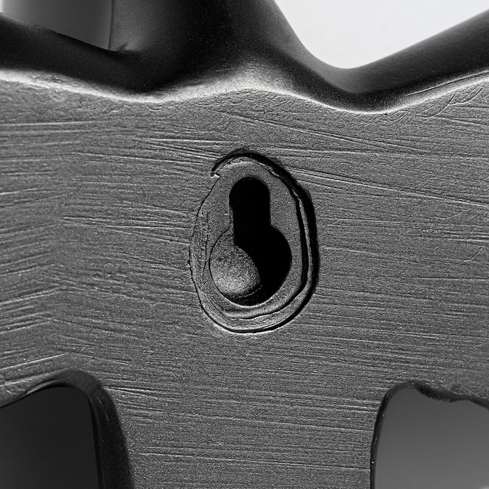 Декорация настенная панно Декорация настенная панно "Птички" 6 штук 14 х 23.5 х 6 см, черный