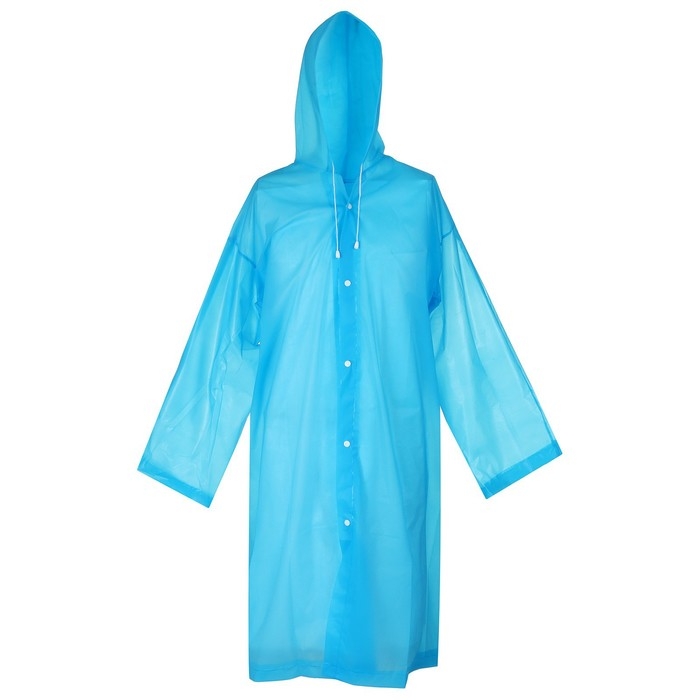Дождевик - плащ, р. 48-50, цвет синий Дождевик - плащ, р. 48-50, цвет синий