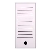 Короб архивный с клапаном А4 Calligrata, 150 мм, микрогофрокартон, до 1400 листов, белый