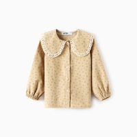 Рубашка для девочки из фланели KAFTAN размер 30 (98-104 см)