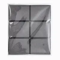 Набор коробочек подарочных 6 шт. под набор &laquo;Блеск&raquo;, 9&times;7 см, чёрный