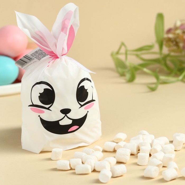 Маршмеллоу &laquo;С Пасхой!&raquo; зайка , 55 г.