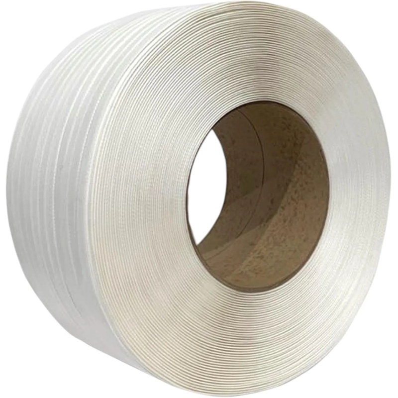 Стреппинг лента Полипропиленовая 15мм х 0,8 (2000 м) белая