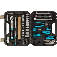 Набор инструмента TOPFORT 55 предметов 1/4 и 1/2