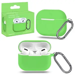 Чехол для AirPods Pro с карабином №20 Spearmint