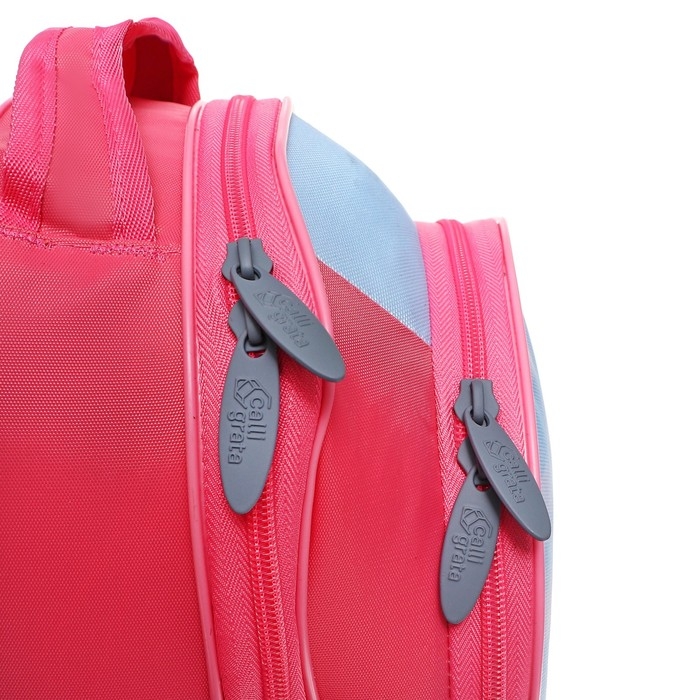 Рюкзак школьный, 37 х 27 х 16 см, эргономичная спинка, Calligrata Б  Рюкзак школьный, 37 х 27 х 16 см, эргономичная спинка, Calligrata Б "Зайка"