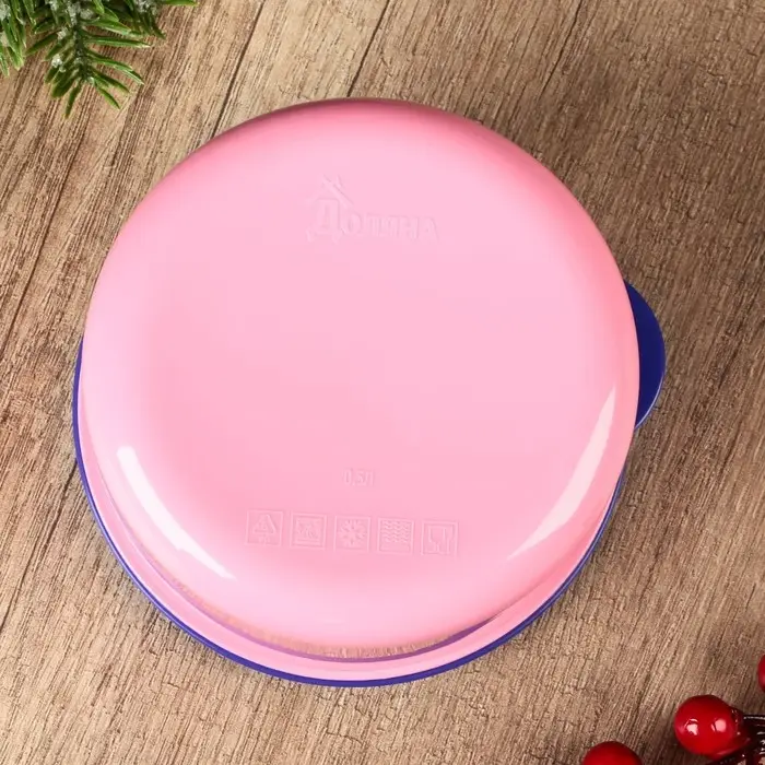 Ланч - бокс новогодний «Теплых моментов», 500 мл Ланч - бокс новогодний «Теплых моментов», 500 мл