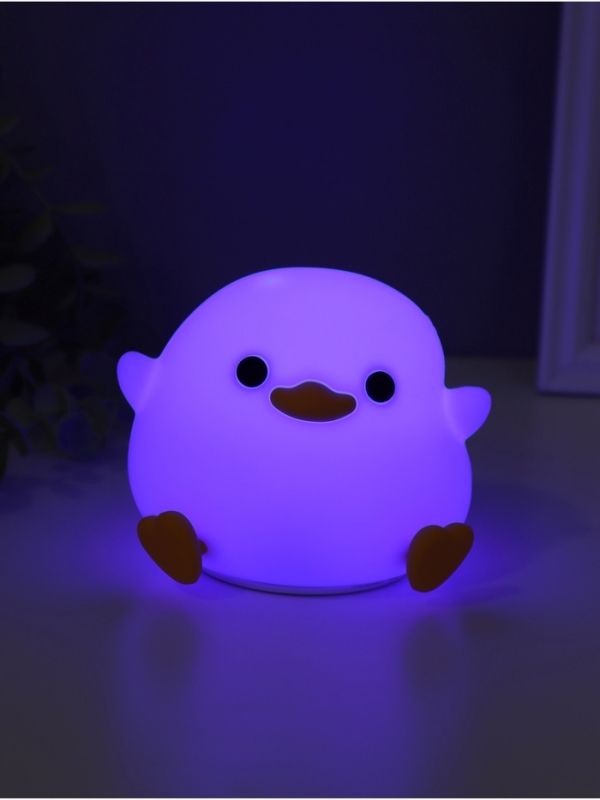 Ночник антистресс "Утенок" 2Вт LED RGB USB 10х12х9,5см