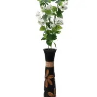 Цветы искусственные "Клематис Эллен" d-5 см 96 см, белый