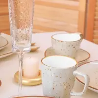 Кружки Magistro Mediterana, набор 2 шт.: 320 мл, фарфор, бежевые