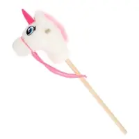 Мягкая игрушка ZABIAKA &laquo;Единорог-скакун&raquo;, на палке, МИКС