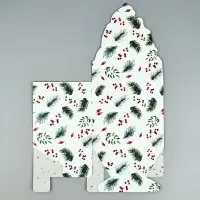 Коробка новогодняя для мини-букетов &laquo;С Новым годом&raquo;, 12&times;17&times;10 см