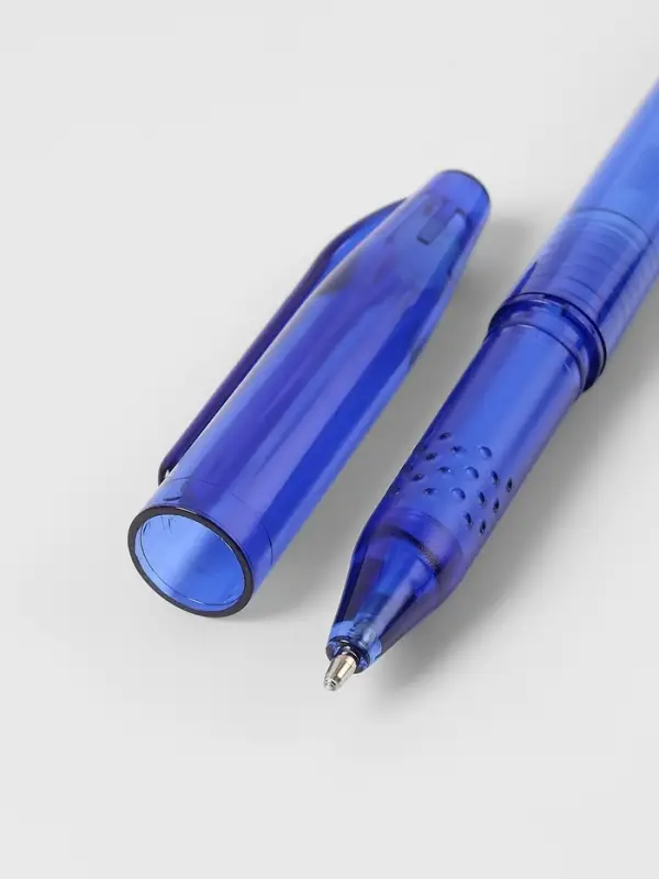 Ручка для джинсовой ткани термоисчезающая, белая