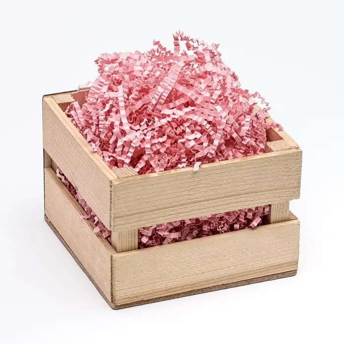 Наполнитель бумажный для подарков, нежно - розовый, 500 г