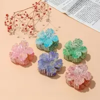 Крабик для волос &laquo;Артемида&raquo; цветок, 7.5&times;7.5 см, МИКС