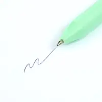Ручки шариковые автоматические, набор 10 шт., 0,5 мм, синие, корпус пастельных цветов