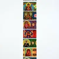 Термонаклейки на 7 яиц &laquo;Лики 1&raquo;, на пасху