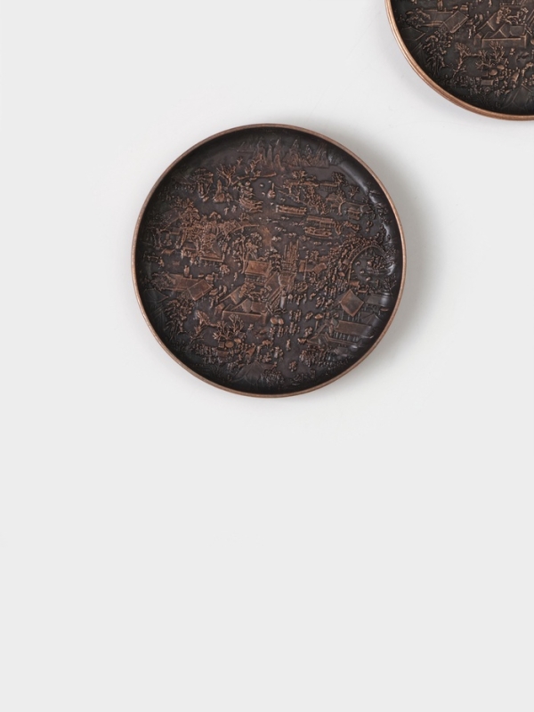 Подставка для чашек и благовоний для чайной церемонии, набор 3 штуки, d-8 см Подставка для чашек и благовоний для чайной церемонии, набор 3 штуки, d-8 см