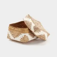 Корзинка плетёная &laquo;Манадо&raquo;, 24&times;24&times;15 см, бамбук, светлая