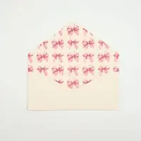 Конверт подарочный «Бантики», софт тач, тиснение, 19 × 9,2 см