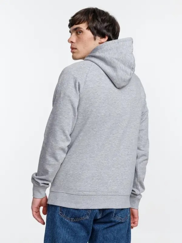 Толстовка унисекс Stellar, серый меланж, размер XS Толстовка унисекс Stellar, серый меланж, размер XS