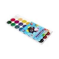 Акварель &laquo;Луч. ZOO&raquo;, 24 цвета, без кисти