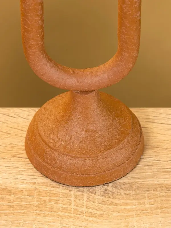 Подсвечник на 1 свечу  Подсвечник на 1 свечу "Бисквит" 8,5х,8,5х26 см