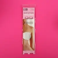 Лямки для бюстгальтера, силиконовые, фурнитура металл, 1.5 см, 37 см, пара, прозрачные