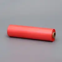 Набор пакетов фасовочных, на втулке, красный, 24&times;37 см, 8 мкм, 400 шт.