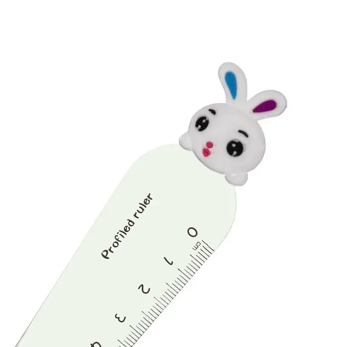 Линейка 12 см Линейка 12 см "Кролик", МИКС