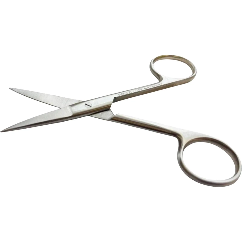 Ножницы остроконечные прямые, 100 мм, J-22-017