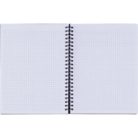 Бизнес-тетрадь, BS, А5, 120л., клетка, спираль. Believe, черный N4200