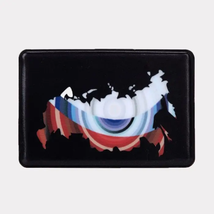 Обложка для проездного, пропуска, цвет чёрный Обложка для проездного, пропуска, цвет чёрный