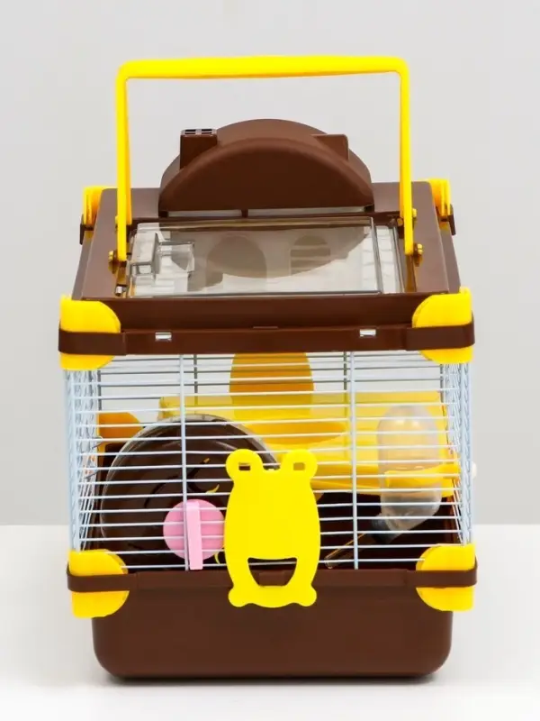 Клетка для грызунов &laquo;Пижон&raquo;, 31&times;24&times;30 см, коричневая