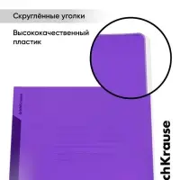 Тетрадь 48 листов в клетку, ErichKrause CoverPro Reef matt, пластиковая обложка, индиго