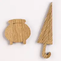 Пазл деревянный фигурный Puzzle &laquo;Девочка в чёрном платье&raquo;, 80 элементов