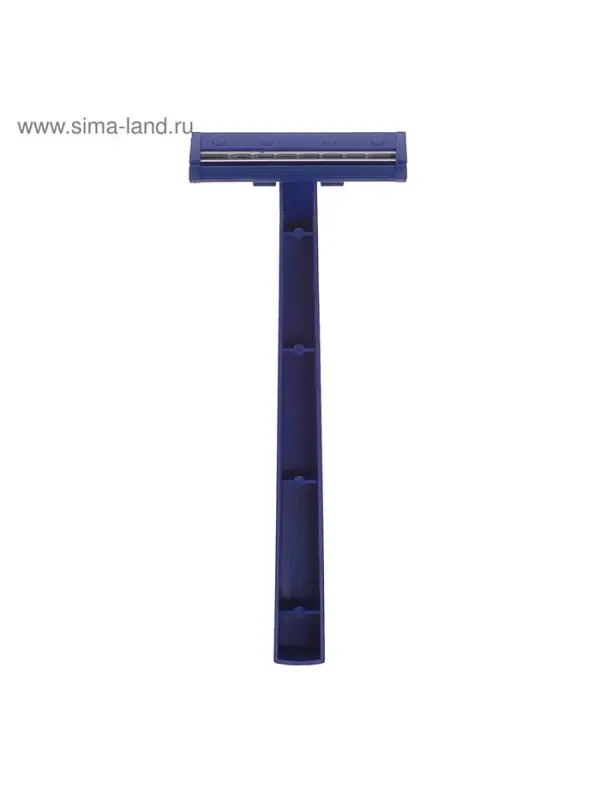 Бритвенные станки одноразовые LuazON, 2 лезвия, синие, 3 шт.