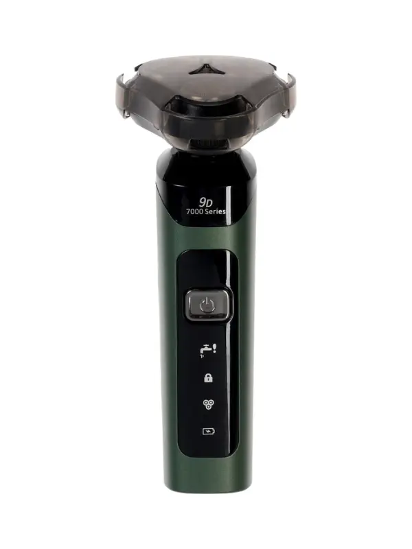 Электробритва LBR-13, 3 Вт, роторная, 3 головки, сухое бритьё, триммер, от АКБ