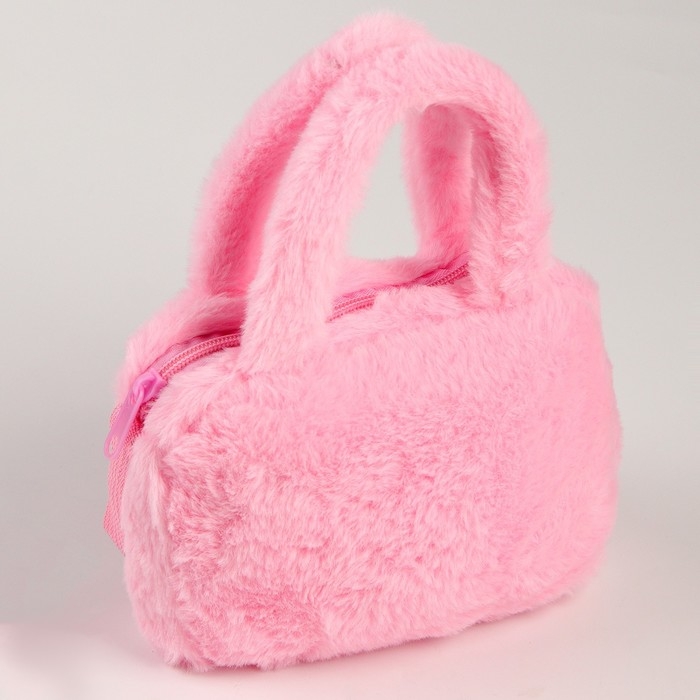 Мягкая сумка «Единорог», 27 см, цвет розовый