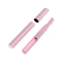 Триммер LEP-05, для бровей, 1хААА (не в комплекте), розовый