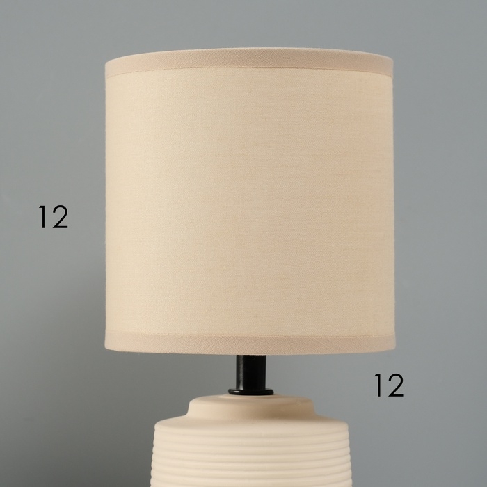 Лампа настольная Лампа настольная "Прожект" 1х40Вт Е14 коричневый 12,5х12,5х34см